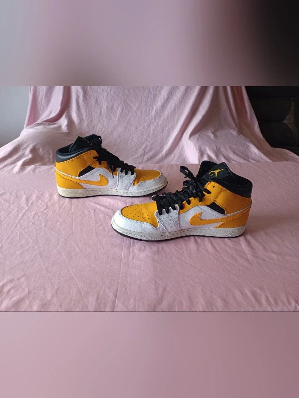 Size 13 - Air Jordan 1 Mid University Gold
